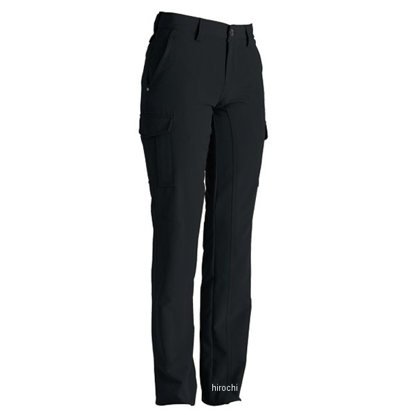 846141 TSデザイン ストレッチタフレディースカーゴパンツ 黒 3Lサイズ