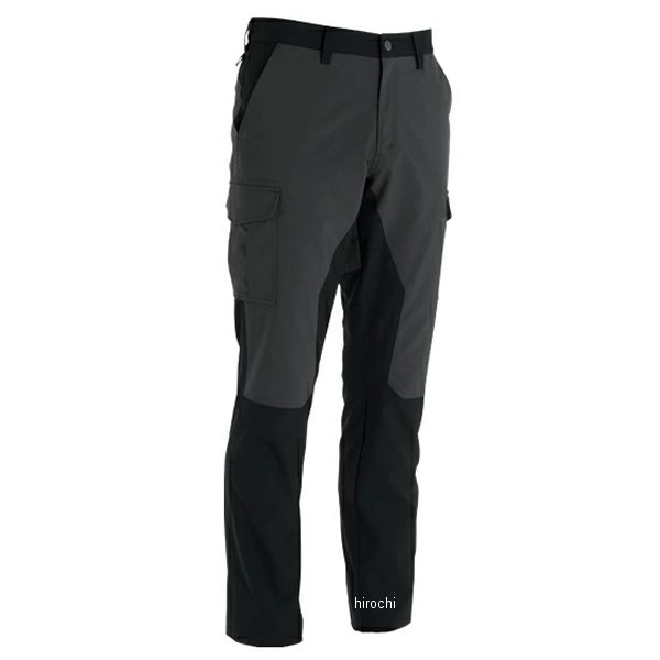 84604 TSデザイン ハイブリッドサマーメンズカーゴパンツ 黒/チャコールグレー Mサイズ