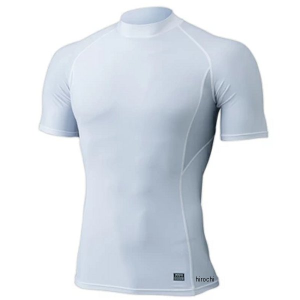 841551 TSデザイン インナー ハイネックショートスリーブシャツ 白 Mサイズ