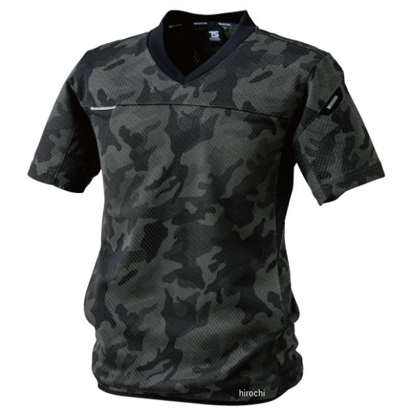 871055 TSデザイン FLASH Vネック ショートスリーブシャツ 迷彩 LLサイズ