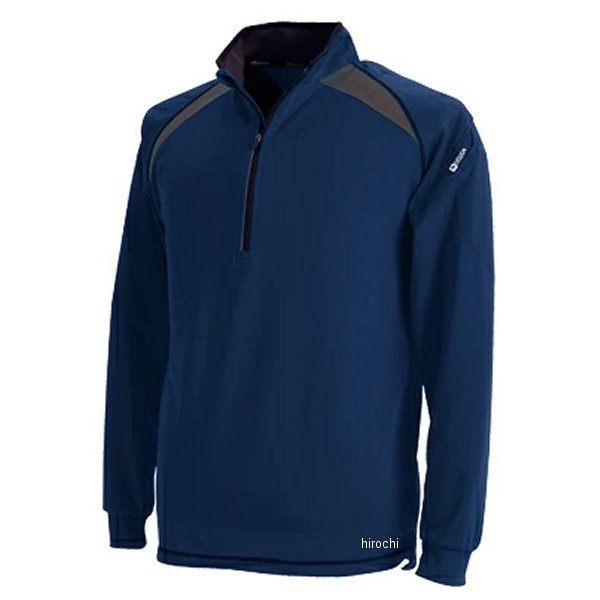 3025 TSデザイン ロングスリーブハーフジップ ネイビー Sサイズ