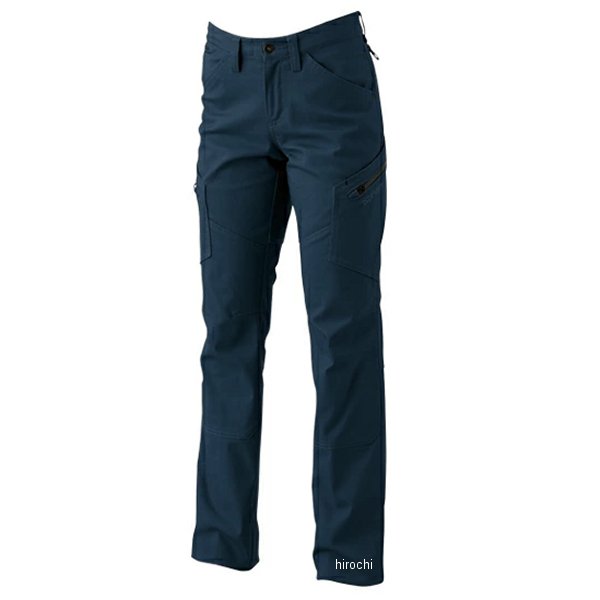 35141 TSデザイン ハイブリッドコットンレディースカーゴパンツ ネイビー Lサイズ