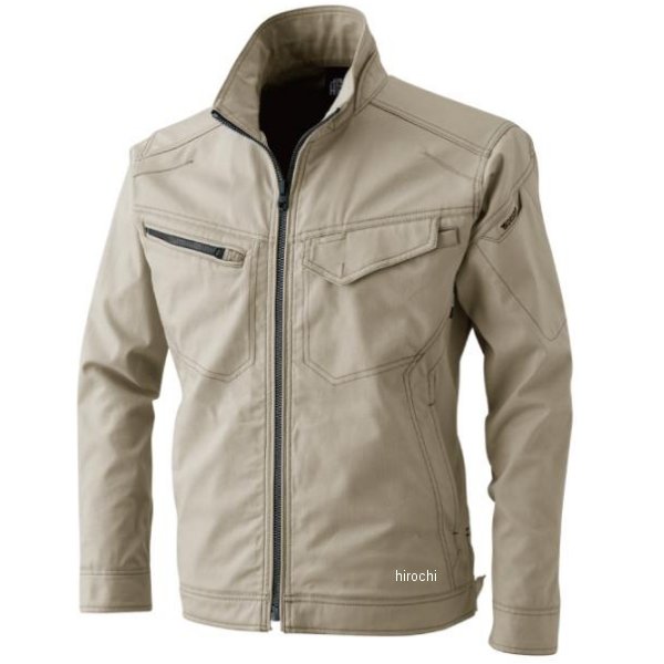 3516 TSデザイン ハイブリッドコットンジャケット ベージュ 4Lサイズ