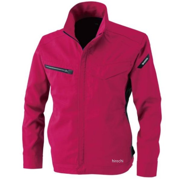 8106 TSデザイン AIR ACTIVEロングスリーブジャケット ワイン 6Lサイズ