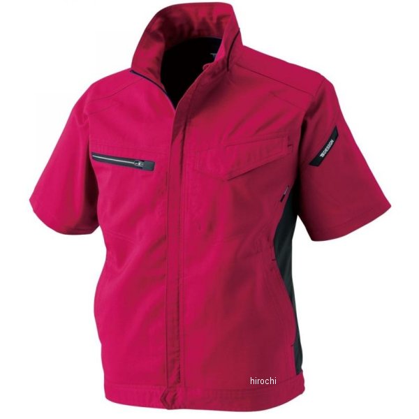 8156 TSデザイン AIR ACTIVEショートスリーブジャケット ワイン 3Lサイズ