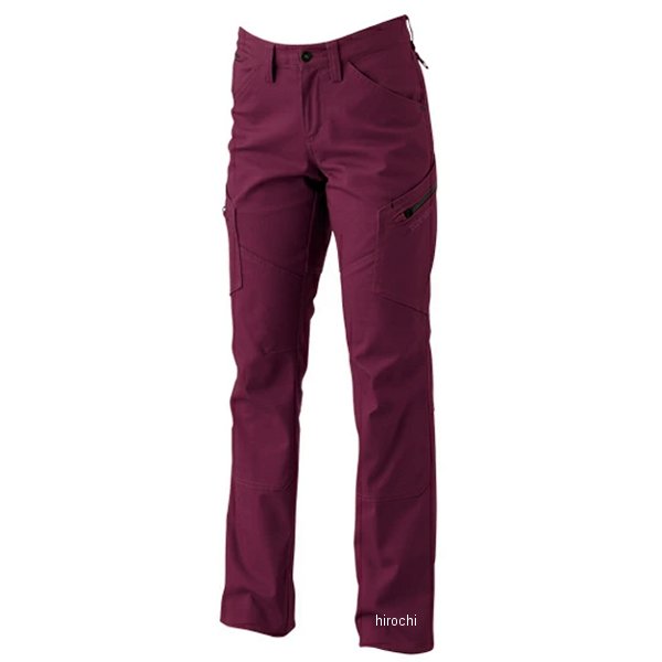 35141 TSデザイン ハイブリッドコットンレディースカーゴパンツ ワイン 4Lサイズ