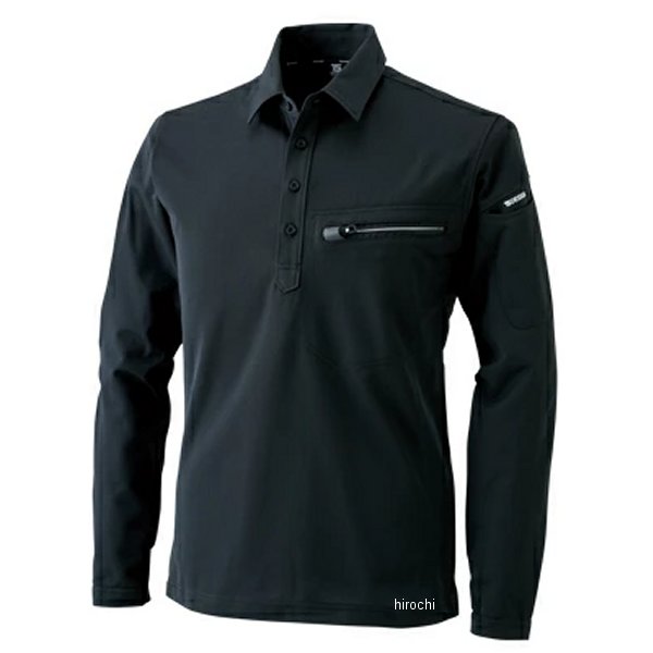 81305 TSデザイン ESワークニットロングポロシャツ チャコールグレー 5Lサイズ