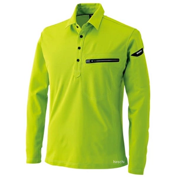 81305 TSデザイン ESワークニットロングポロシャツ ライトグリーン 6Lサイズ