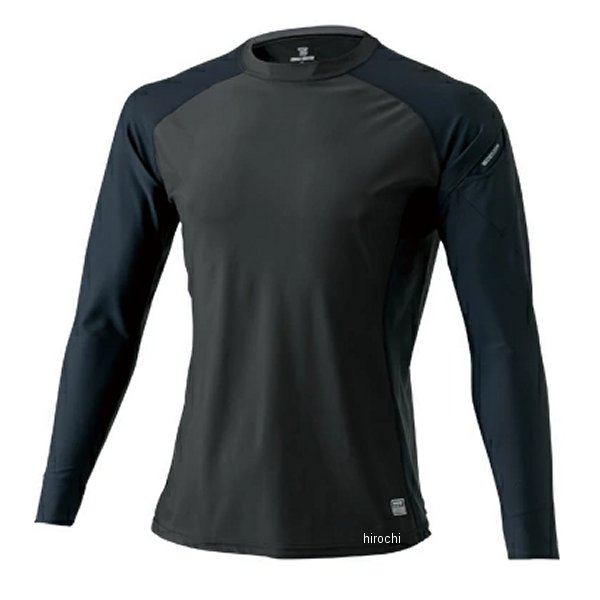 84152 TSデザイン インナー ロングスリーブシャツ 黒/チャコールグレー Sサイズ