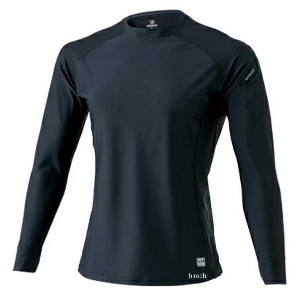 84152 TSデザイン インナー ロングスリーブシャツ 黒/黒 Lサイズ