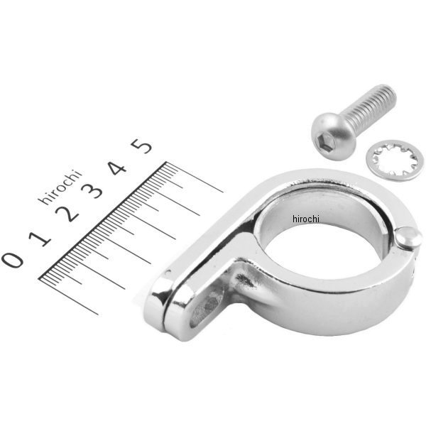 4024 クリアキン Kuryakyn P-クランプ 1.125インチ(29mm)-1.25インチ(32mm) クローム 1個売り