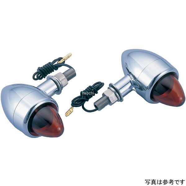 4947934074522 ポッシュ POSH ネオチョッパーウインカー ハーレーダビッドソン M10 左右セット メッキ/クリアー