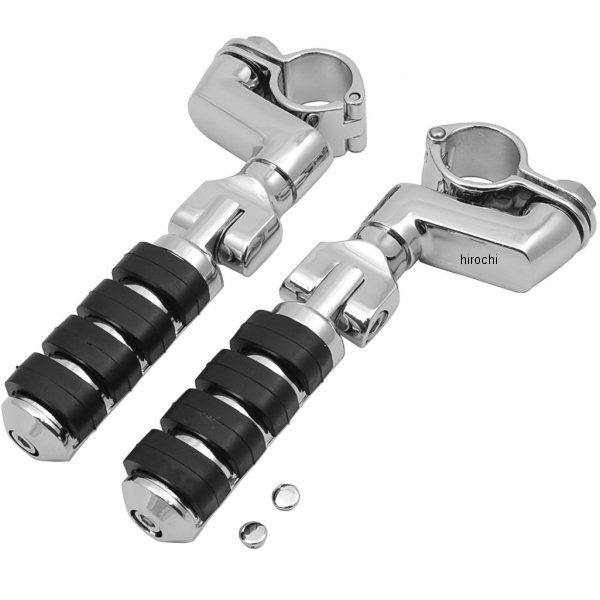 7998 クリアキン Kuryakyn ハイウェイペグ オフセット ISO 1.25インチ(32mm) クランプ スモール