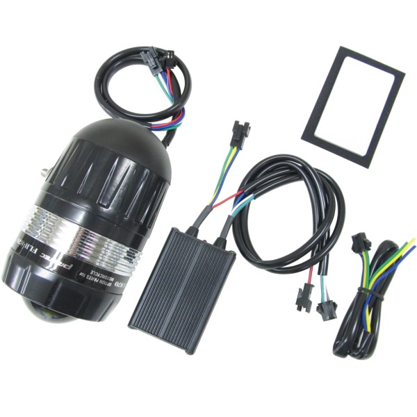 65870-L プロテック PROTEC LEDプロジェクターヘッドライト FLH-870 DC/AC12V共用 30W Hi/Lo切替 6000K 左ボルト