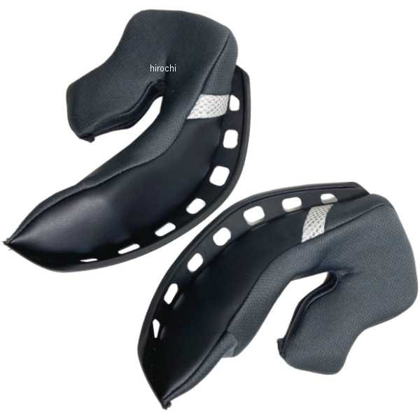 4966094516680 オージーケーカブト OGK KABUTO チークパッドセット KAMUI/KAMUI2 ダークグレー Lサイズ 29mm