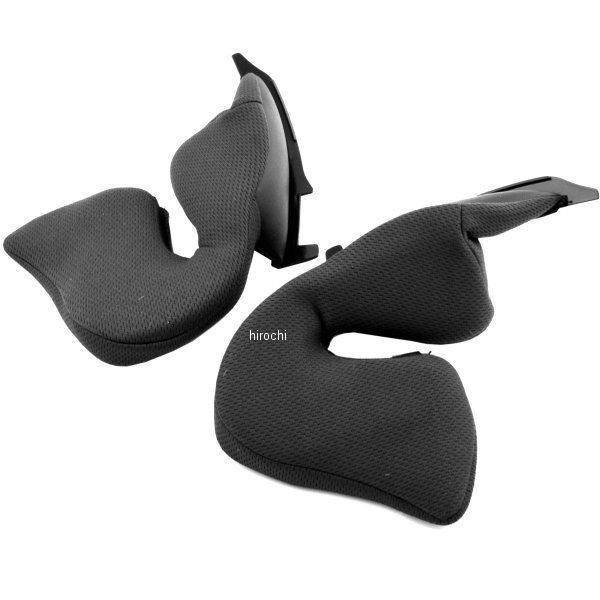 4966094544751 オージーケーカブト OGK KABUTO チークパッドセット ASAGI ダークグレー XLサイズ