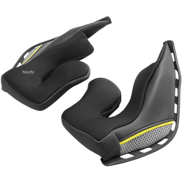 4966094570859 オージーケーカブト OGK KABUTO チークパッドセット AEROBLADE-5 ダークグレー Sサイズ