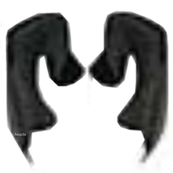 4966094587512 オージーケーカブト OGK KABUTO チークパッドセット KAMUI-3 ダークグレー オプション 25mm