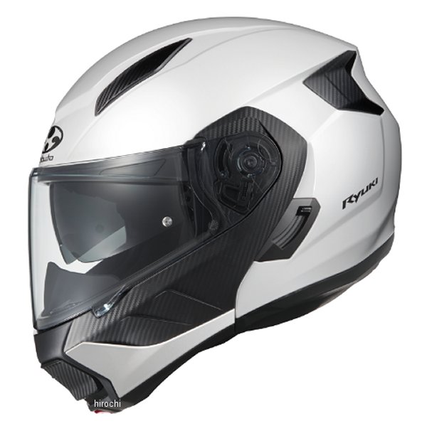 4966094595920 オージーケーカブト OGK KABUTO システムヘルメット RYUKI ホワイトメタリック Mサイズ