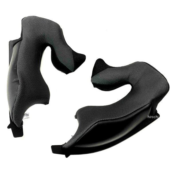 4966094596439 オージーケーカブト OGK KABUTO YS17 チークパッドセット オプション 25mm ダークグレー