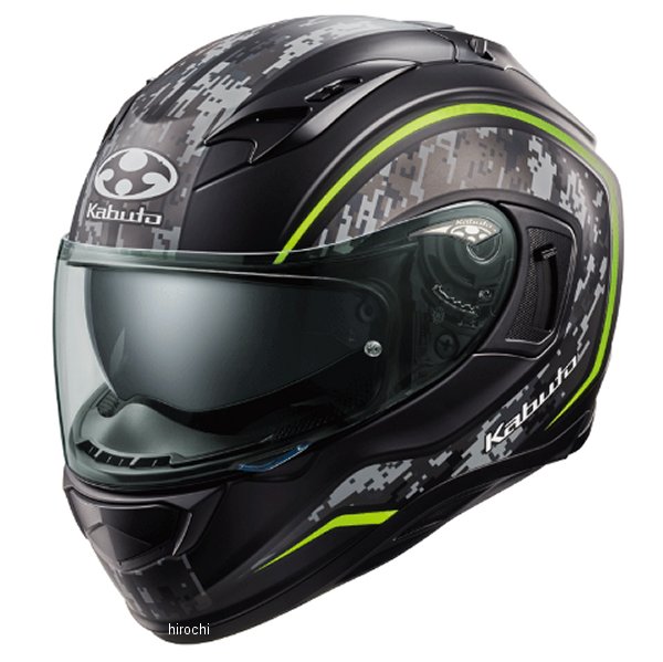 4966094597283 オージーケーカブト OGK KABUTO フルフェイスヘルメット KAMUI-3 KNACK フラットカモイエロー Mサイズ