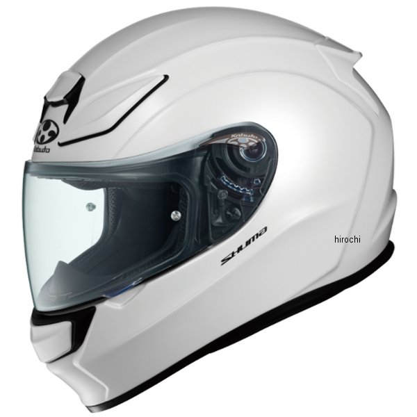 4966094601577 オージーケーカブト OGK KABUTO フルフェイスヘルメット SHUMA パールホワイト XSサイズ