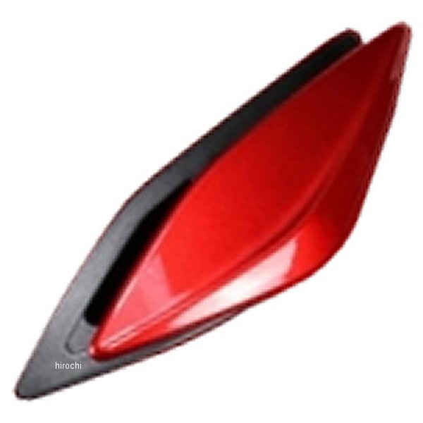 4966094602192 オージーケーカブト OGK KABUTO F19ヘッドサイドベンチレーション SHUMA用 シャイニーレッド 左