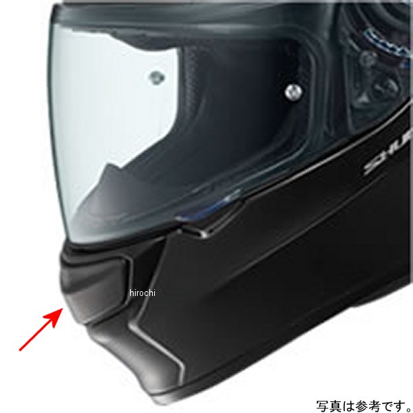4966094602437 オージーケーカブト OGK KABUTO F19 チンベンチレーション SHUMA用 黒