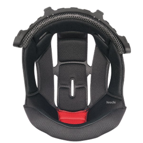 4966094605360 オージーケーカブト OGK KABUTO KF17 インナーパッド 黒 Mサイズ 12mm