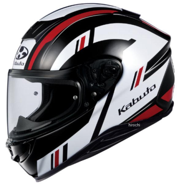 4966094609245 オージーケーカブト OGK KABUTO エアロブレード6 ダイナ ブラックホワイトレッド XSサイズ