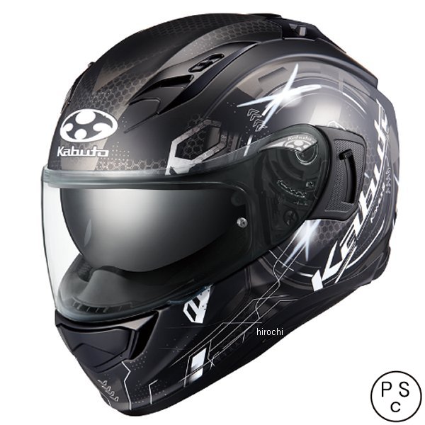 4966094609764 オージーケーカブト OGK KABUTO フルフェイスヘルメット KAMUI 3 エステラ フラットブラックグレー XS サイズ
