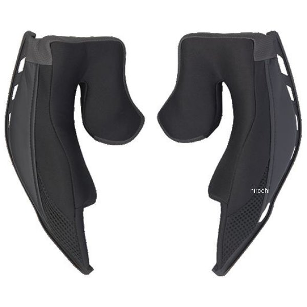 4966094609924 オージーケーカブト OGK KABUTO エアロブレード6チークパッドセット ダークグレー 20mm(XXL)