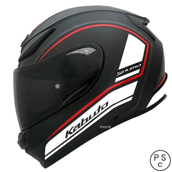 4966094618223 オージーケーカブト OGK KABUTO フルフェイスヘルメット SHUMA ノヴァ フラットブラックホワイト XL サイズ