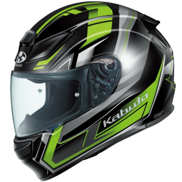 4966094628420 オージーケーカブト OGK KABUTO SHUMA TREAD ブラックグリーン Lサイズ