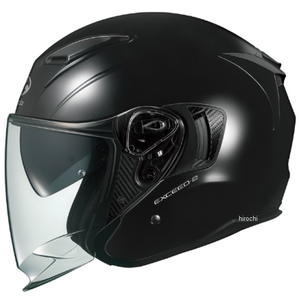 4966094628543 オージーケーカブト OGK KABUTO EXCEED2 ブラックメタリック Sサイズ