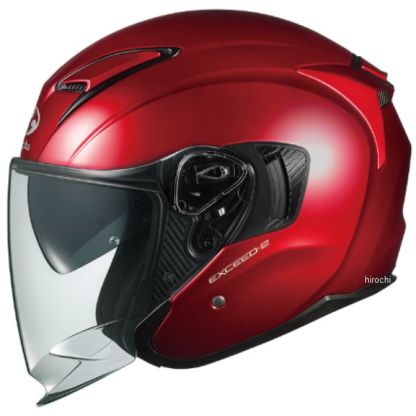 4966094628581 オージーケーカブト OGK KABUTO EXCEED2 シャイニーレッド XSサイズ