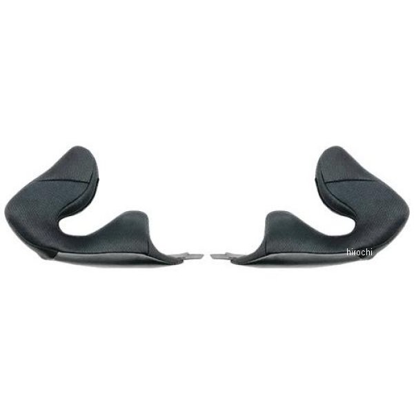4966094629571 オージーケーカブト OGK KABUTO EXCEED2 チークパッドセット ブラック 20mm オプション