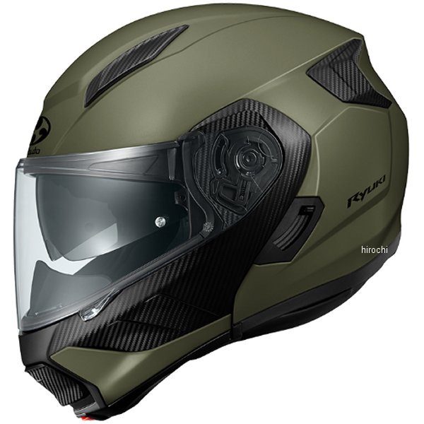 4966094635275 オージーケーカブト OGK KABUTO システムヘルメット RYUKI フラットオリーブ Sサイズ