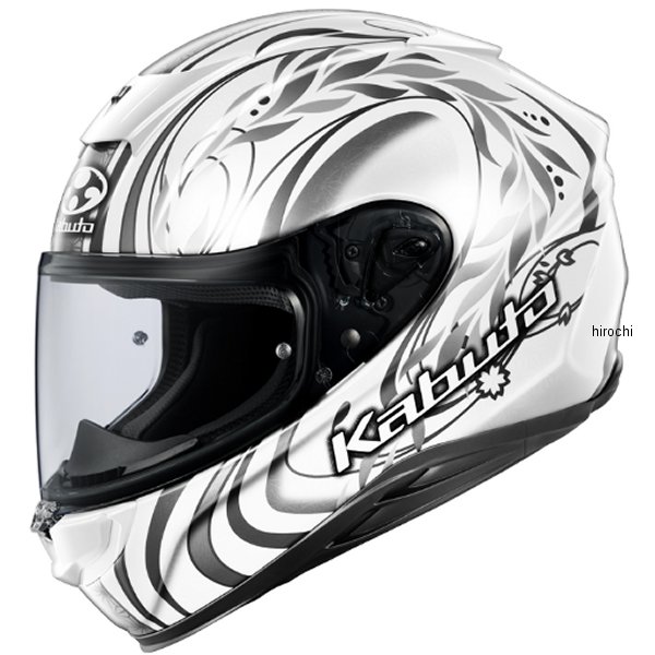 4966094636524 オージーケーカブト OGK KABUTO フルフェイスヘルメット AEROBLADE-6 TAMON ホワイトシルバー XSサイズ