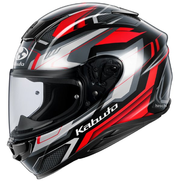 4966094637897 オージーケーカブト OGK KABUTO フルフェイスヘルメット AEROBLADE-6 ADACT ブラックレッド Lサイズ