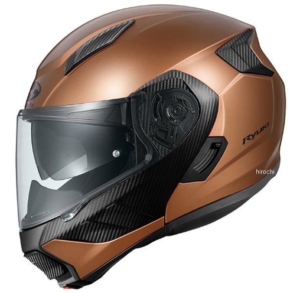4966094638535 オージーケーカブト OGK KABUTO システムヘルメット RYUKI フラットブロンズ Mサイズ