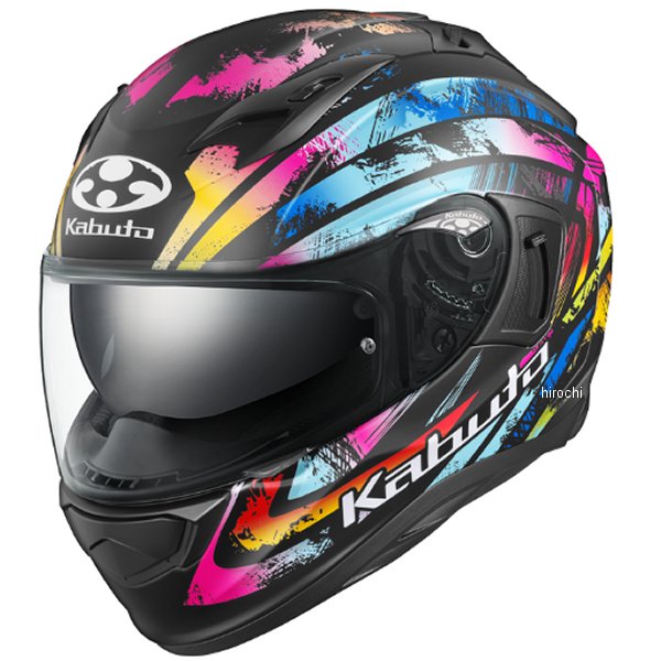 4966094638696 オージーケーカブト OGK KABUTO フルフェイスヘルメット KAMUI-3 PRISMA フラットマルチカラー XSサイズ