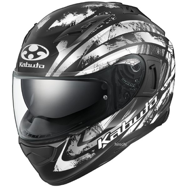 4966094638771 オージーケーカブト OGK KABUTO フルフェイスヘルメット KAMUI-3 PRISMA フラットブラックシルバー Lサイズ