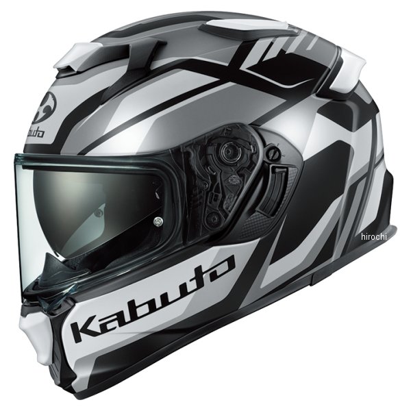 4966094643805 オージーケーカブト OGK KABUTO フルフェイスヘルメット KAMUI 5 GRAVIX フラットブラックグレー XS(54-55cm)サイズ