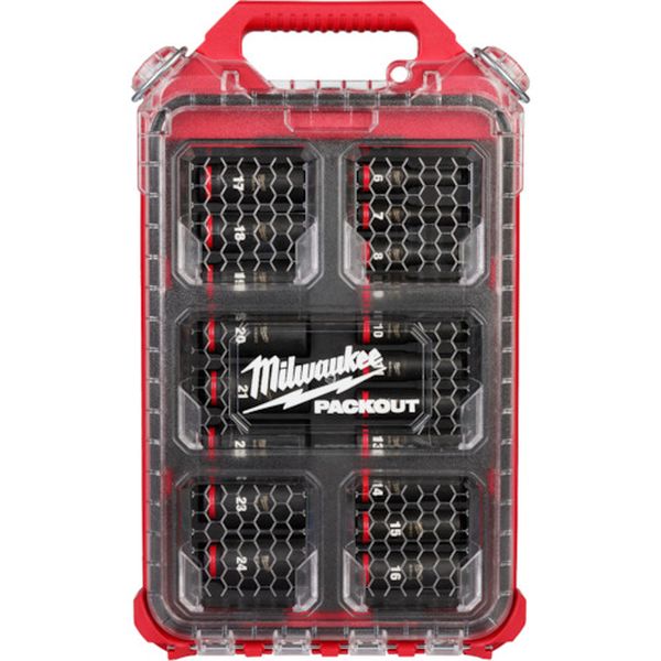 SHOCKWAVE ディープインパクトソケット 3/8インチ(9.5mm)角 19PCS PACKOUTセット