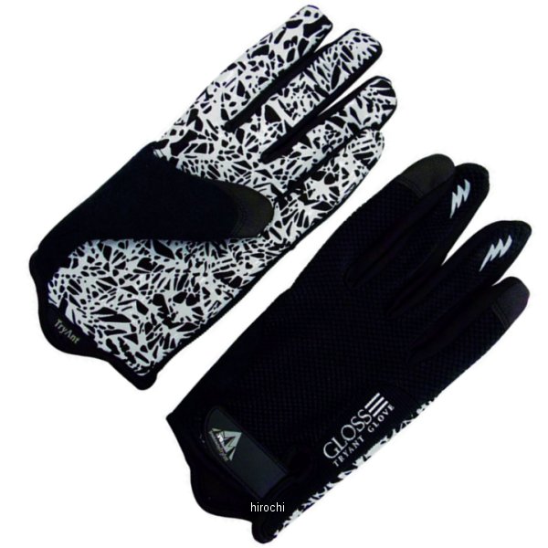 #715 TNK工業 ショートグロス グローブ 黒 Mサイズ