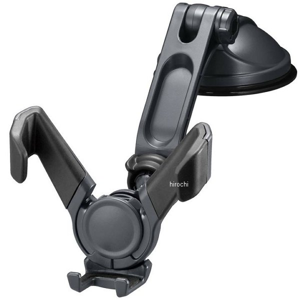 SA28 カーメイト スマホルダー ロングアーム 吸盤 ウィングキャッチ ブラック