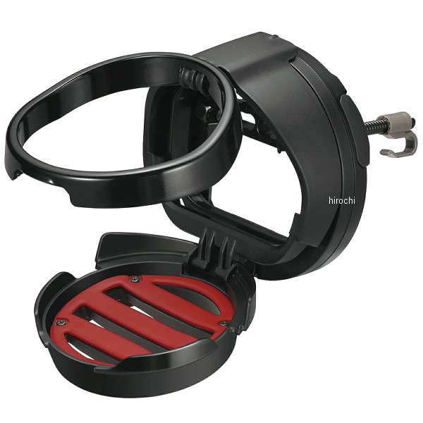 DZ540 カーメイト 丸形エアコン専用 ドリンクホルダー2 レッド