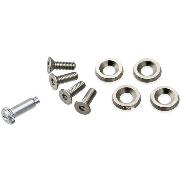 LS422 カーメイト LUXIS セキュリティボルト フラット 2