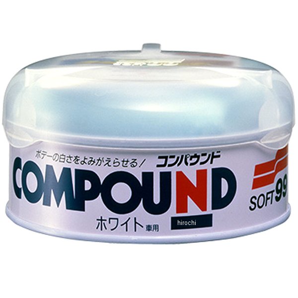 9049 ソフト99コーポレーション ラビングコンパウンド ホワイト車用 200g
